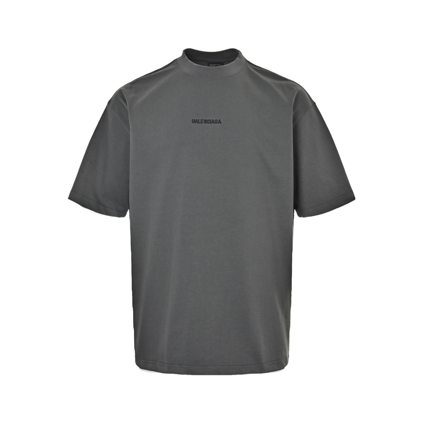 Balenciaga 25ss front and back letter embroidered short sleeves