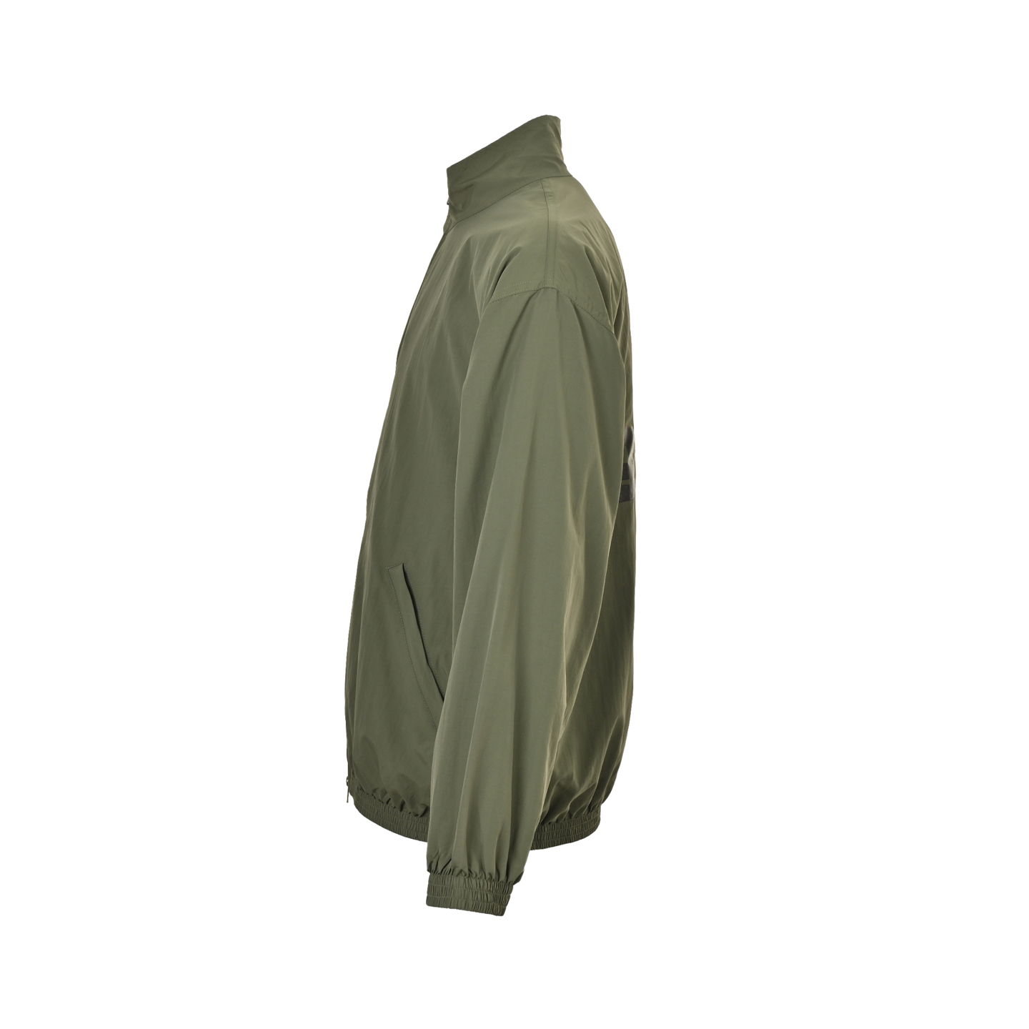 Balenciaga 25Fw Tape Dark Green Jacket
