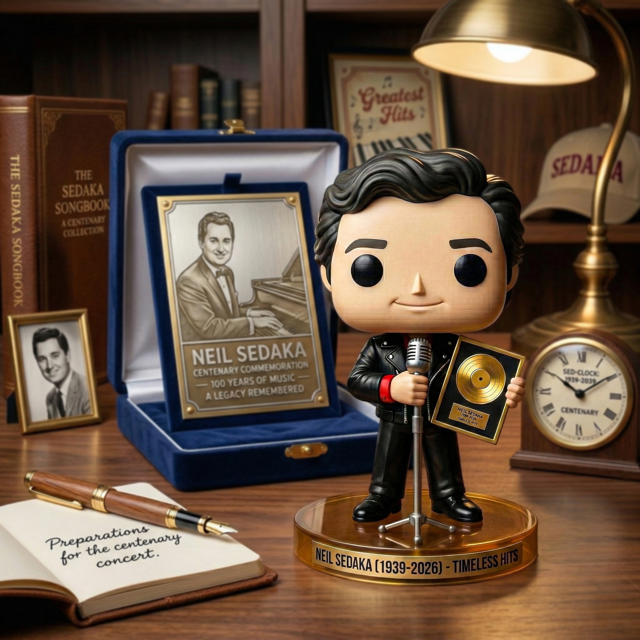Neil Sedaka's Memorial Pop! Figure(1939-2026)