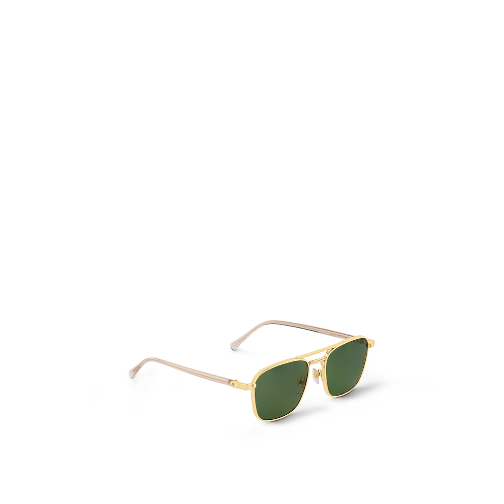 Louis Vuitton LV SIGNATURE METAL SQUARE Sunglasses Z1942U