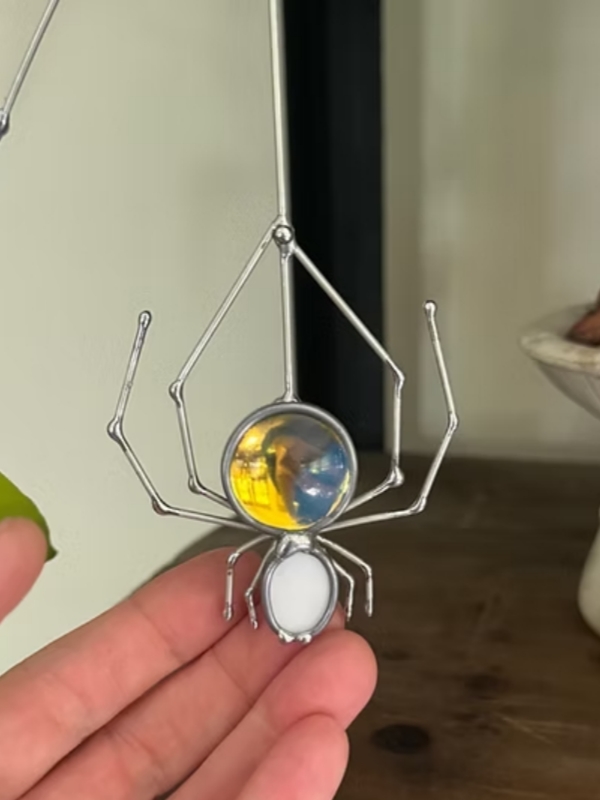 ✨ Handcrafted Stained Glass Art Collection – Nature’s Beauty in Every Piece! 🌿🐝🦇