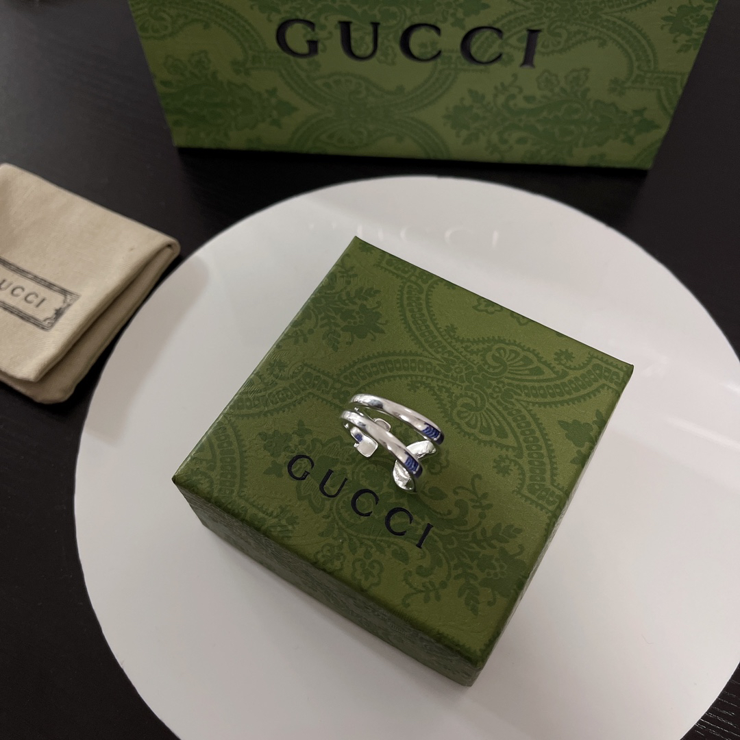 GUCCI Horsebit Ring