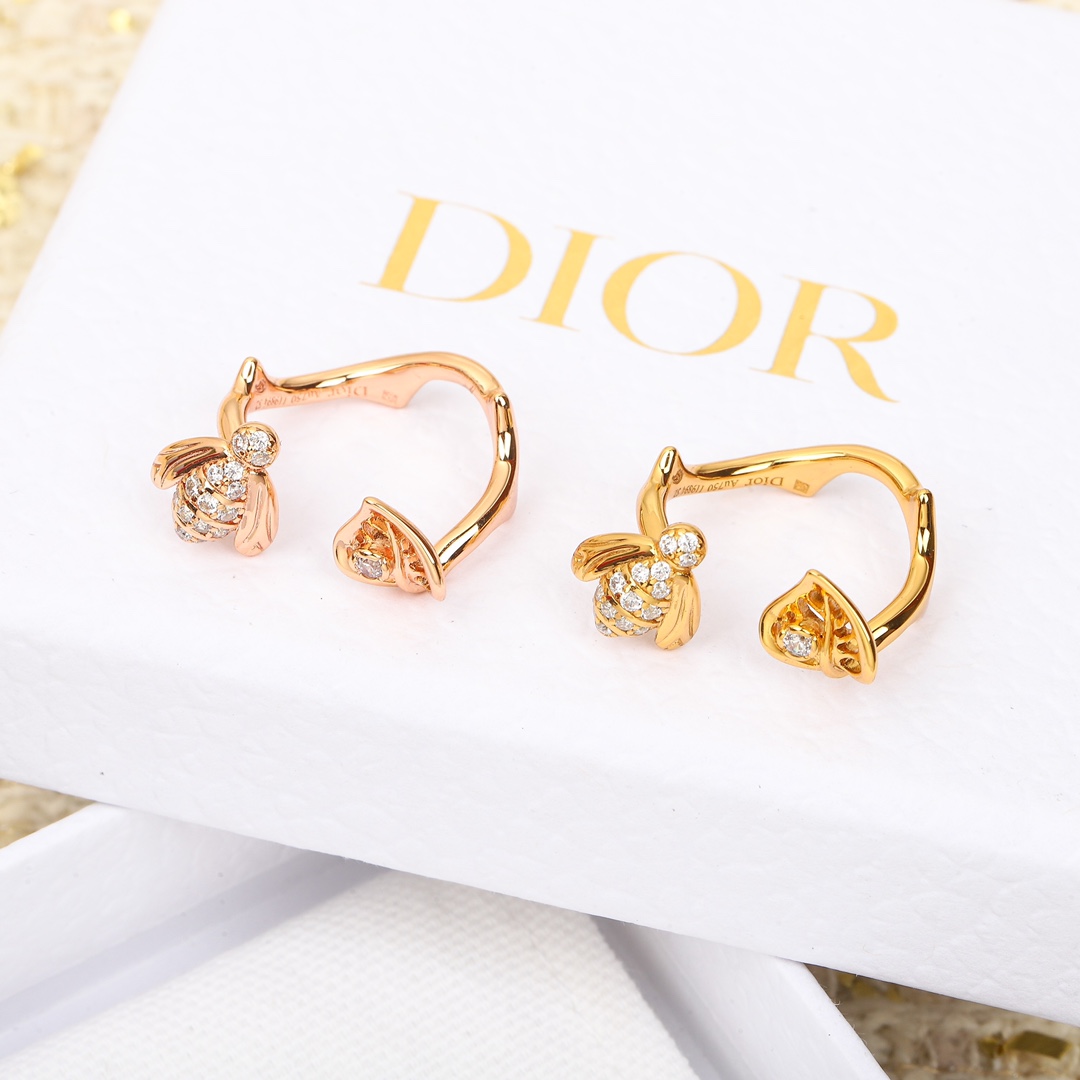 Dior Diamond Bee Ring