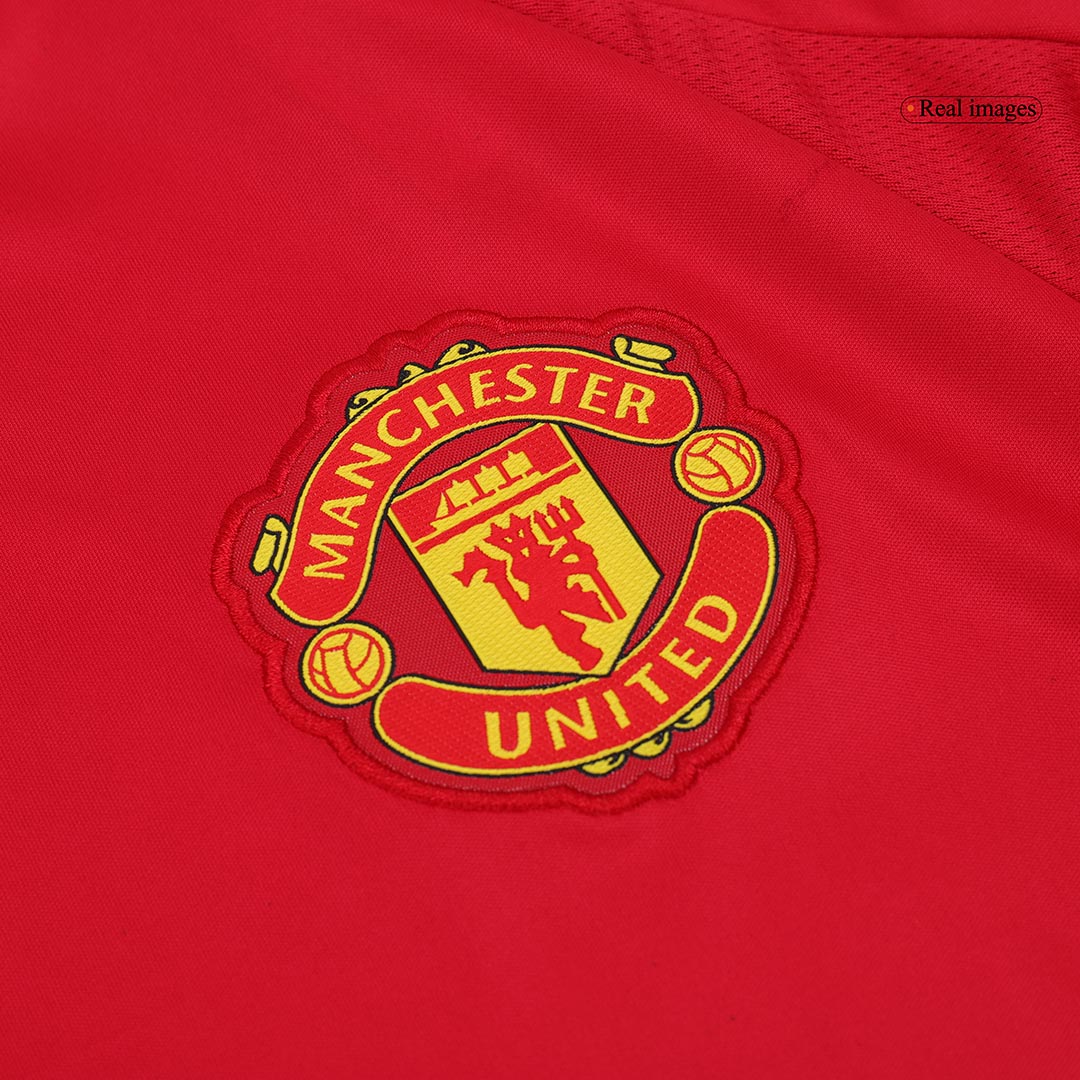 Manchester United long-sleeved home football shirt 2024/25