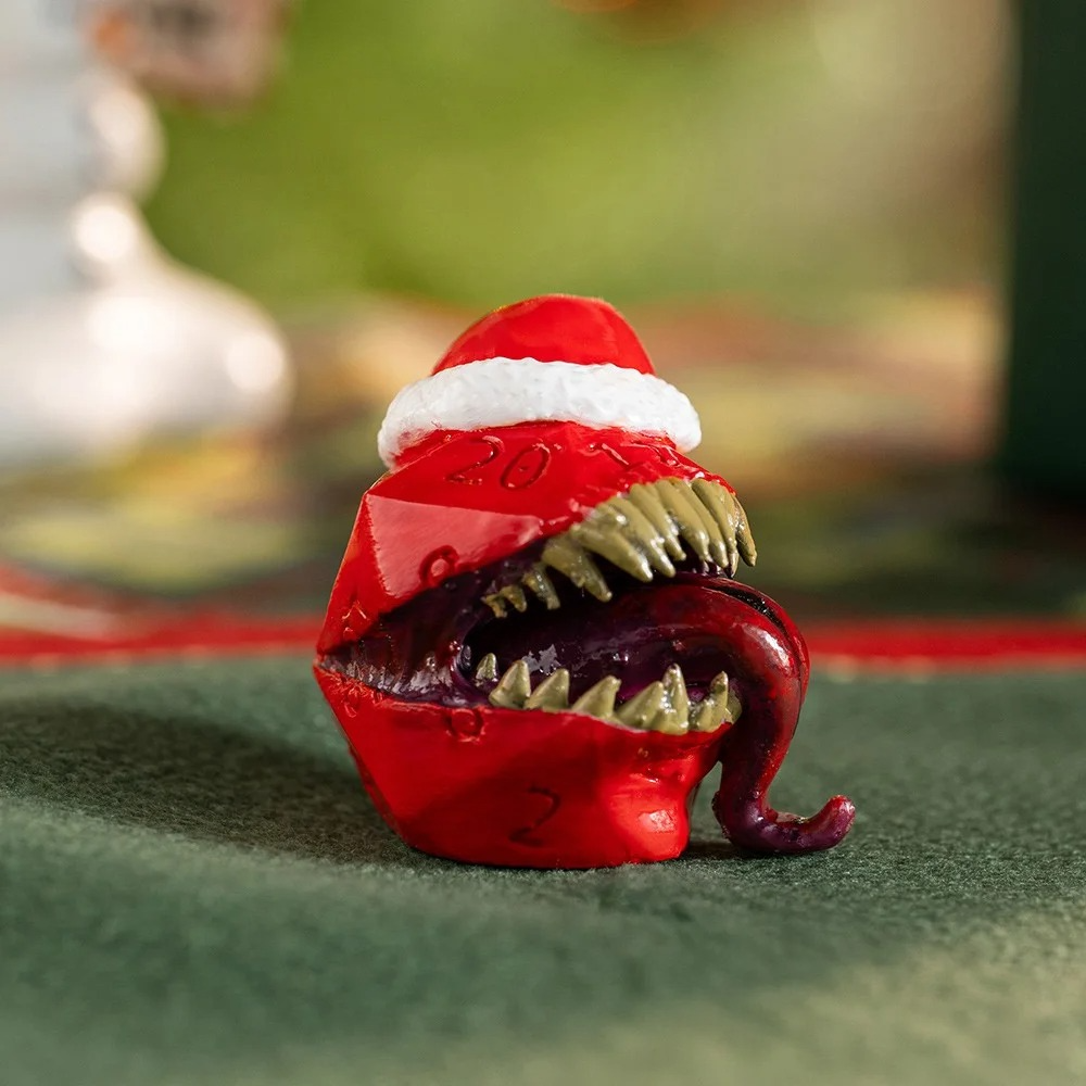 Christmas table decoration DND resin monster dice🎲