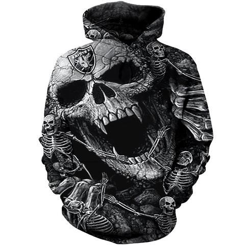 RAIDERS 3D HOODIE UNIQUE 118