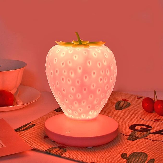 Cute Strawberry Night Light🍓💡(Flash Sale - 50% Off)