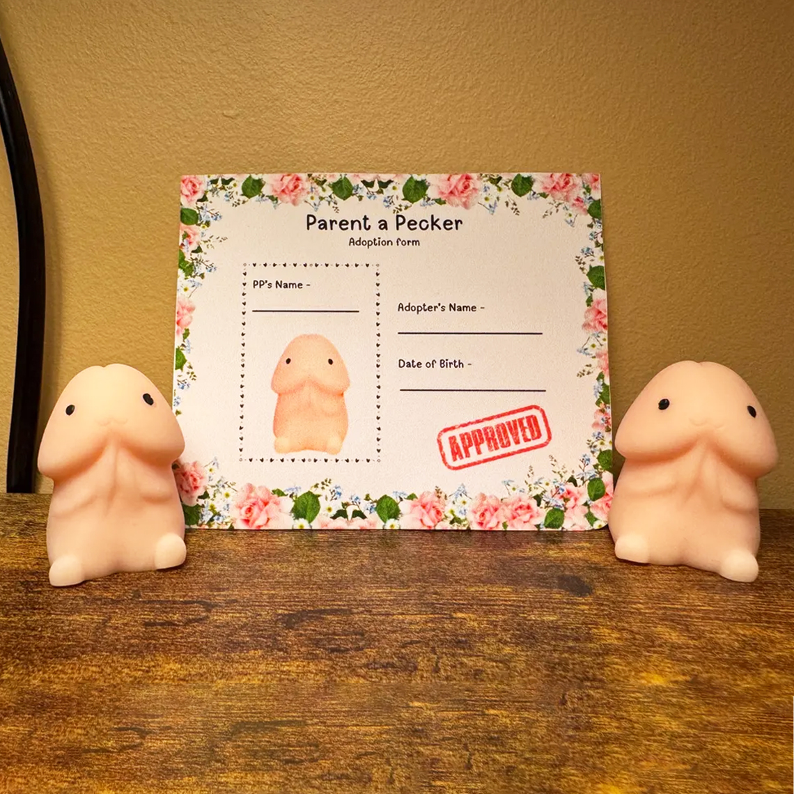 Emotional Support ween, Parent a Pecker