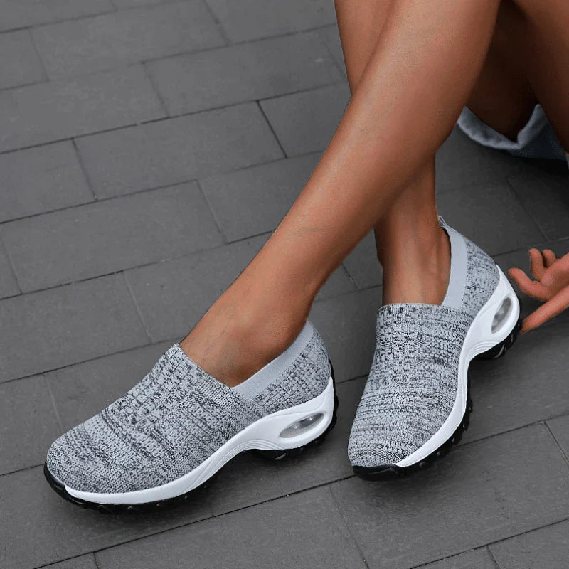 🔥Last Day 50% OFF-Air GO-WALK Comfy Women's Orthopedic Platform Sneakers