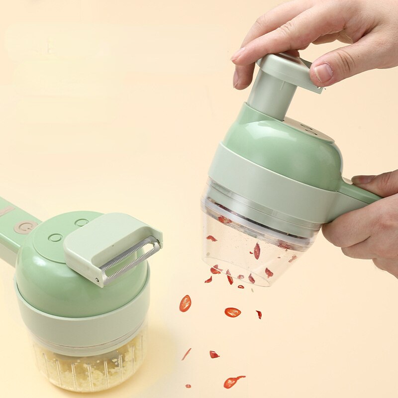 （Mother's Day Sale 50% Off）Electric Fruit and Vegetable Cutter, Shredder and Slicer（BUY 2 GET 10% OFF & FREE SHIPPING）