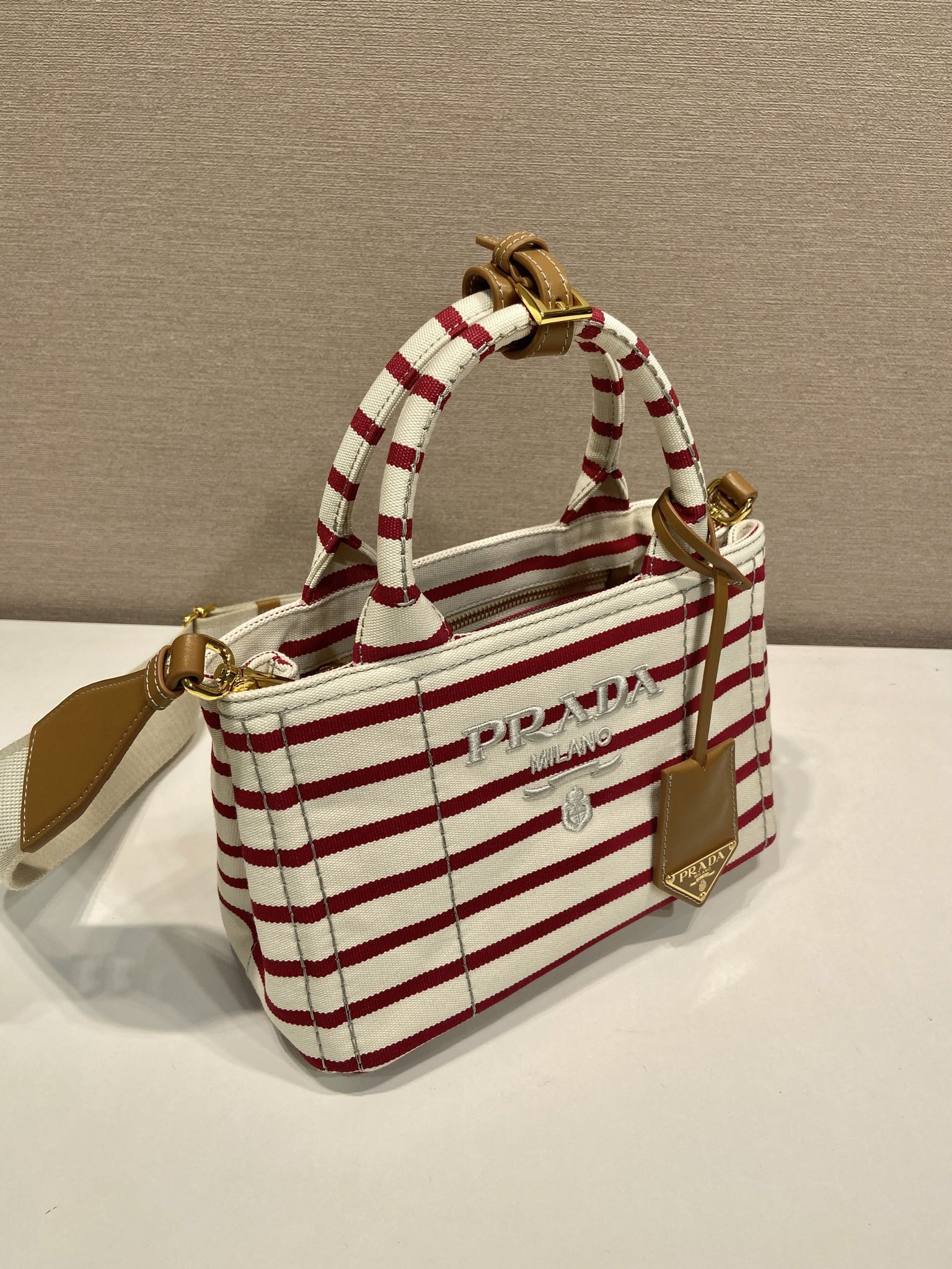 Prada Canvas Mini Bag 1BA038