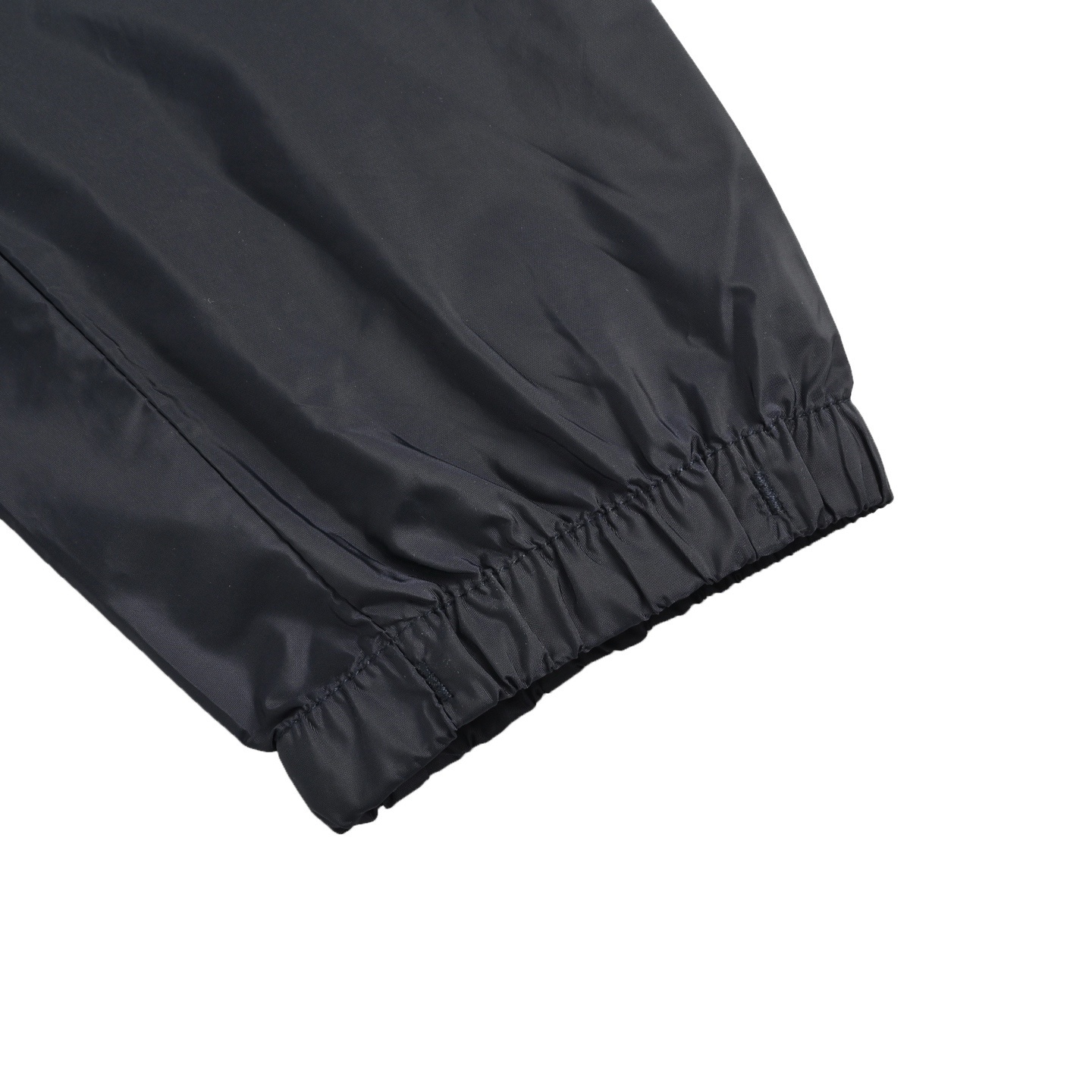 Prada 25Fw triangle logo contrast zip recycled nylon hooded jacket