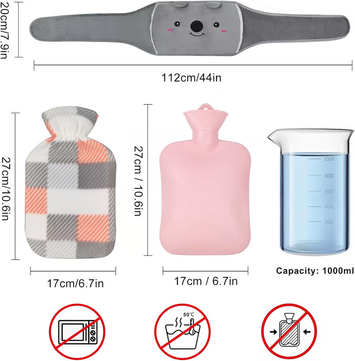 🔥Hot Save 49% OFF🔥Plush Refillable Hot Water Bottle Belt