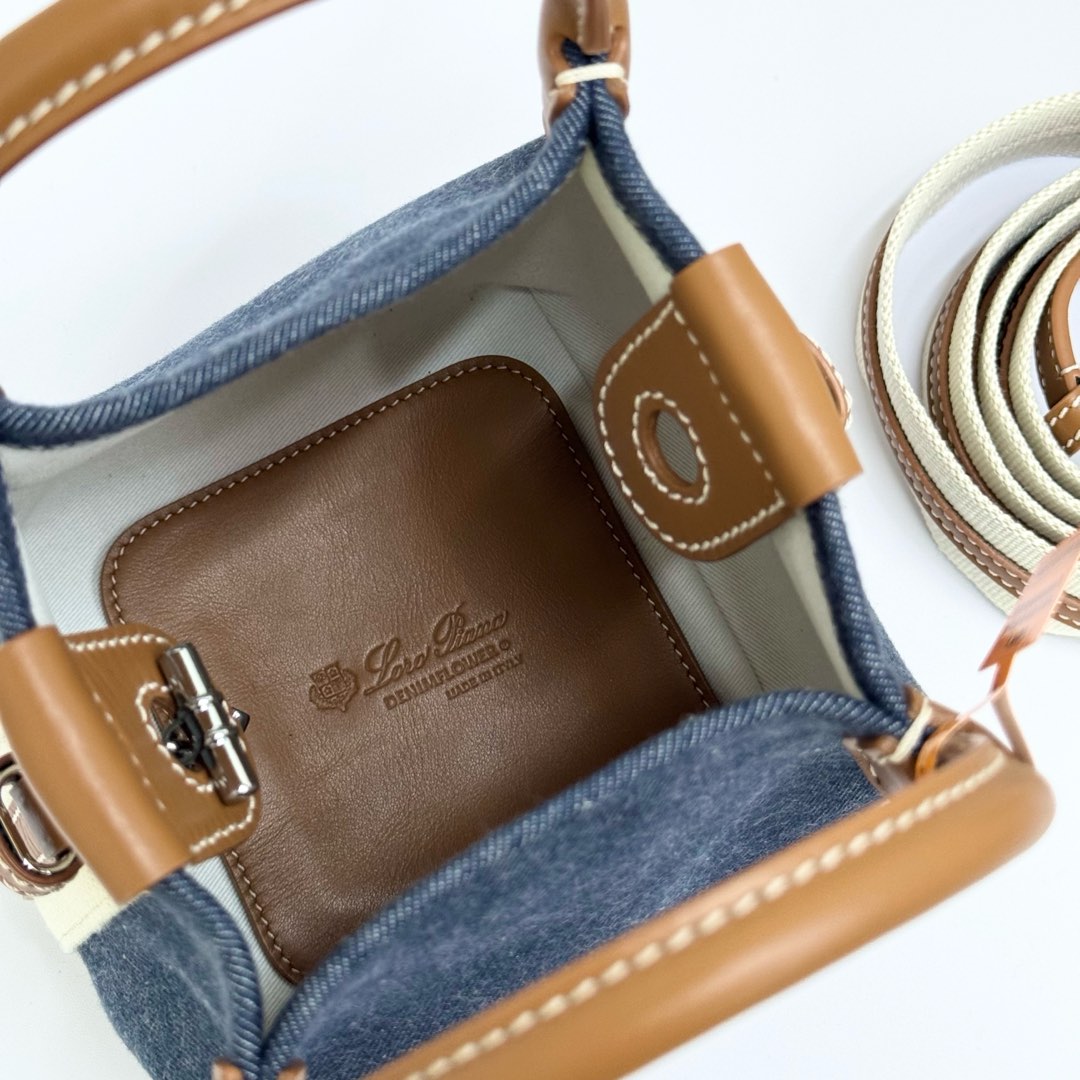 Loro Piana Bale Mini Bucket Bag FAM7943