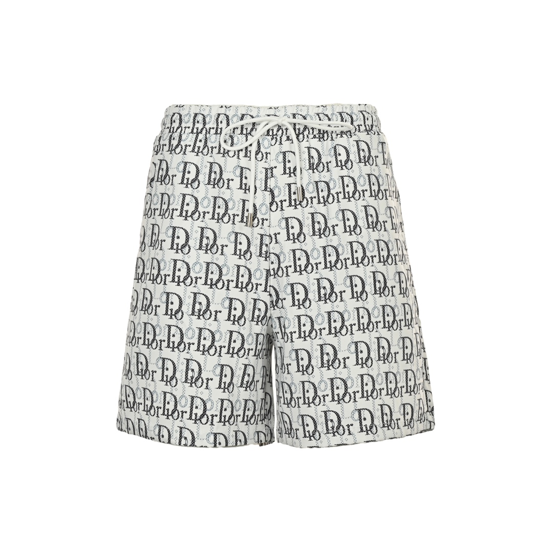 Dior 24ss all over printed beach shorts