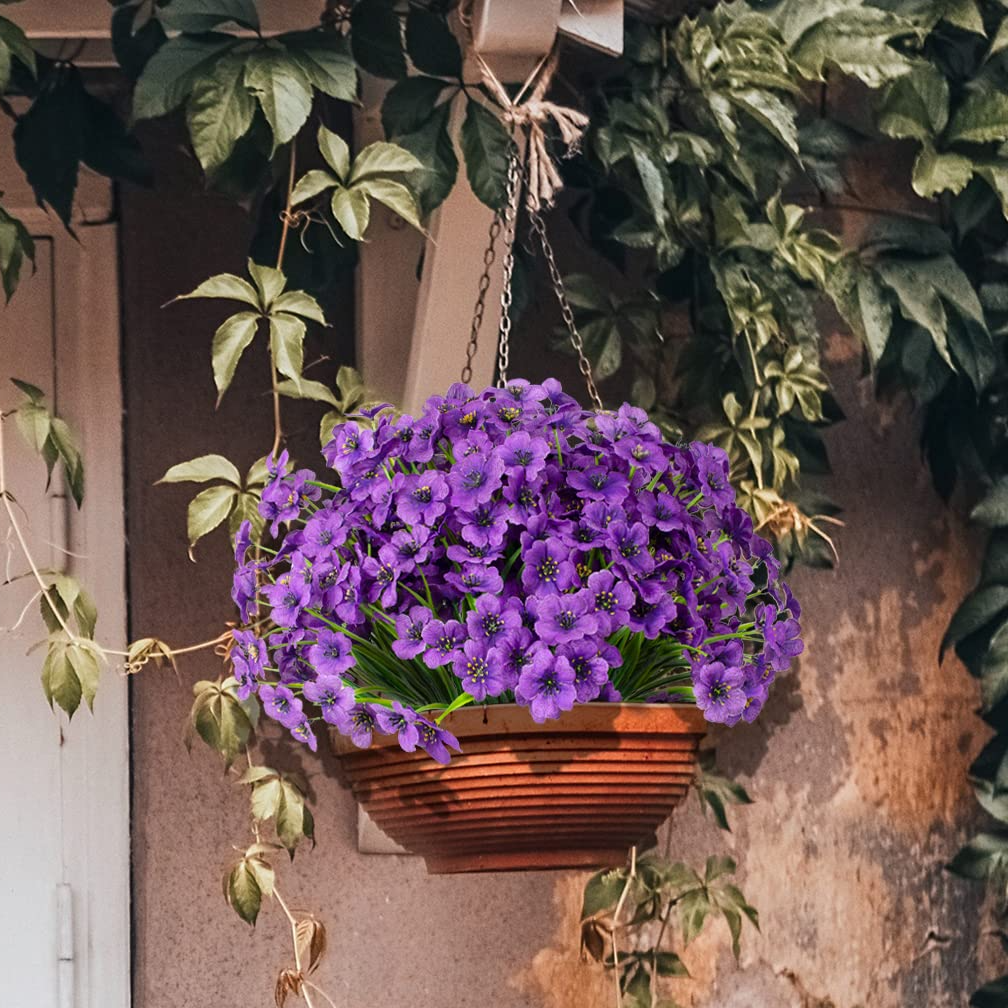 💥ON SALE💥Artificial Silk Outdoor Fall Mums Flowers🍂 UV resistant, Waterproof ,Windproof🏡