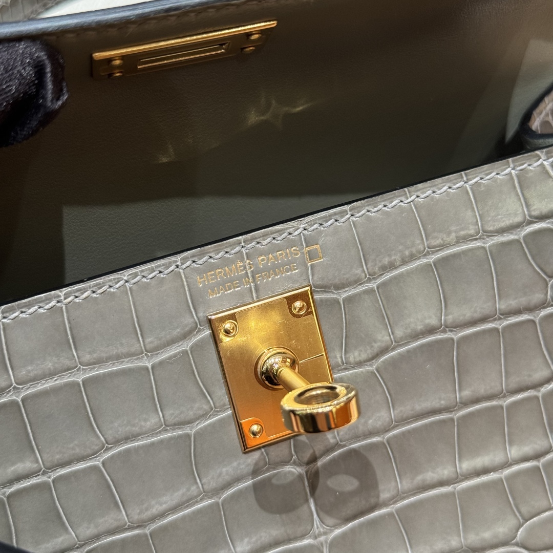 Hermes Kelly Mini 2 81Girs Tourerlle (Handmade to order)