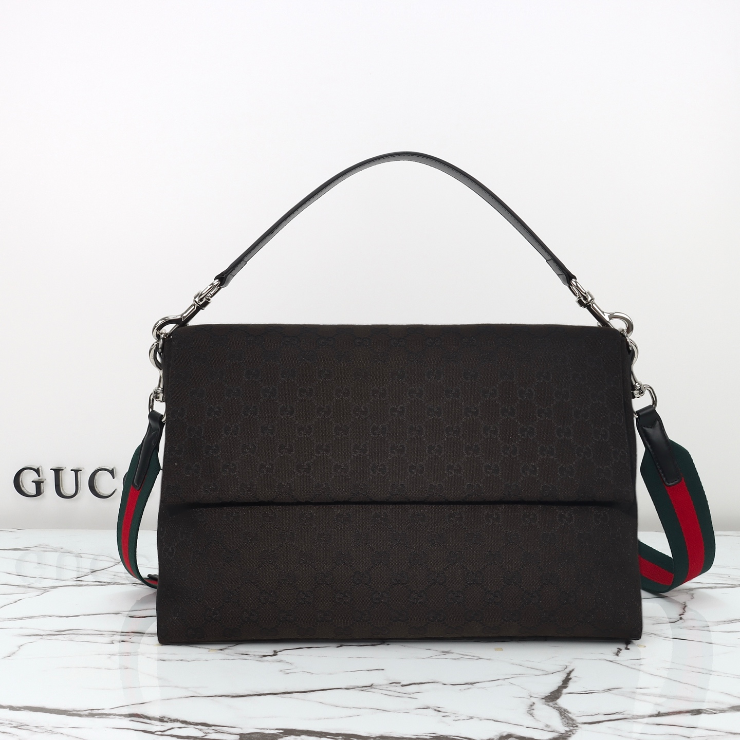 Gucci GG canvas large crossbody bag 821616 FAEHA 1042
