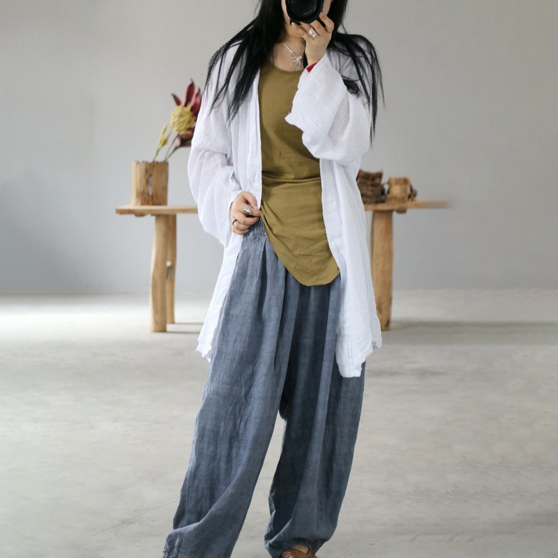 Solid Casual Long Sleeve Comfy Cardigan