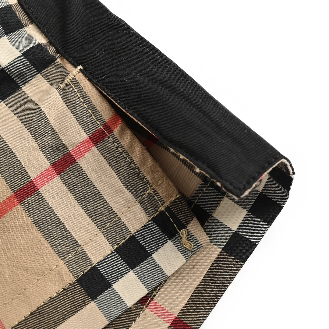 Burberry Classic Black Ribbon Check Shorts