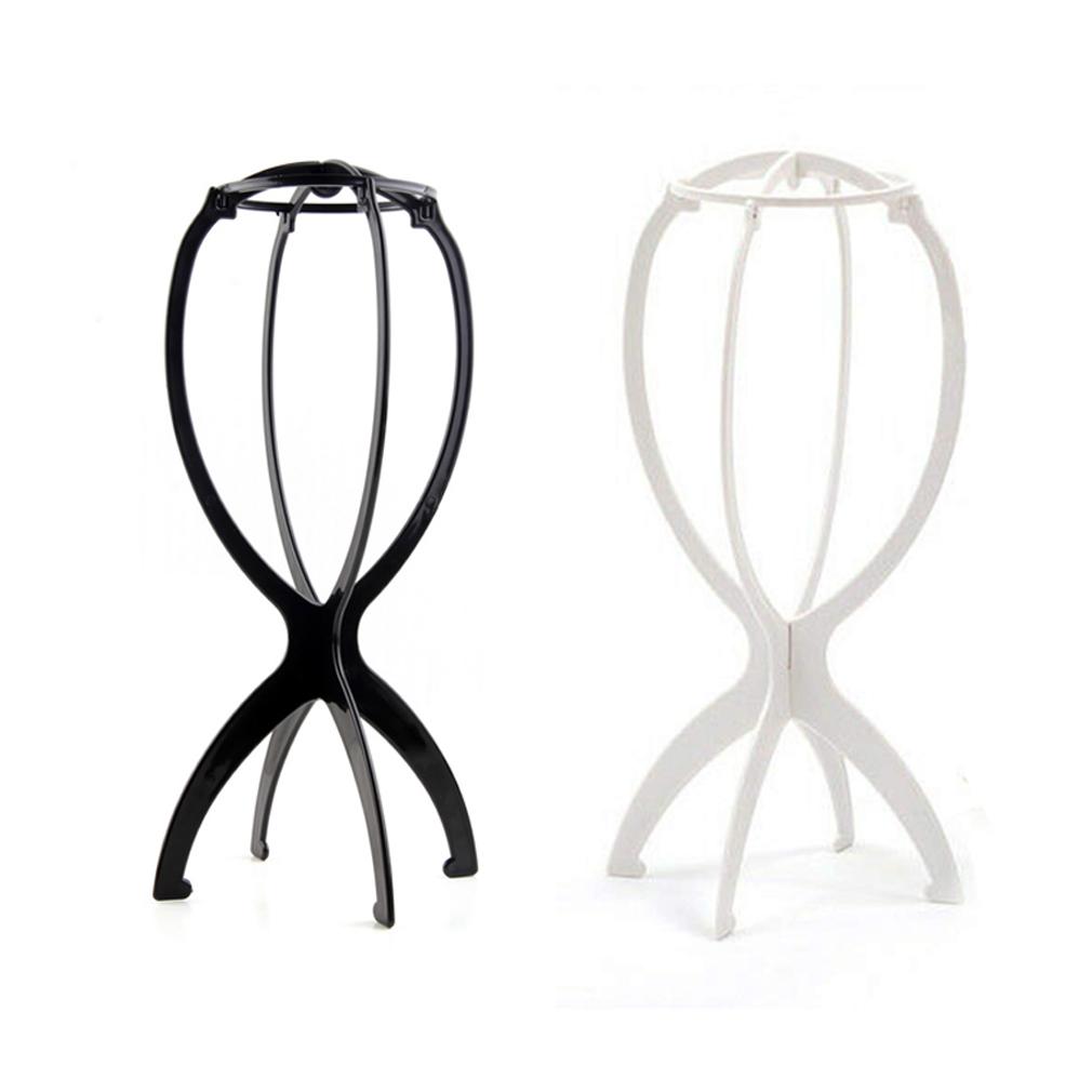 LUNA Durable Collapsible Plastic Wig Drying Stand