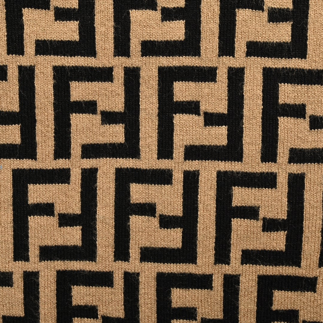 Fendi 24Fw FF all-over jacquard sweater