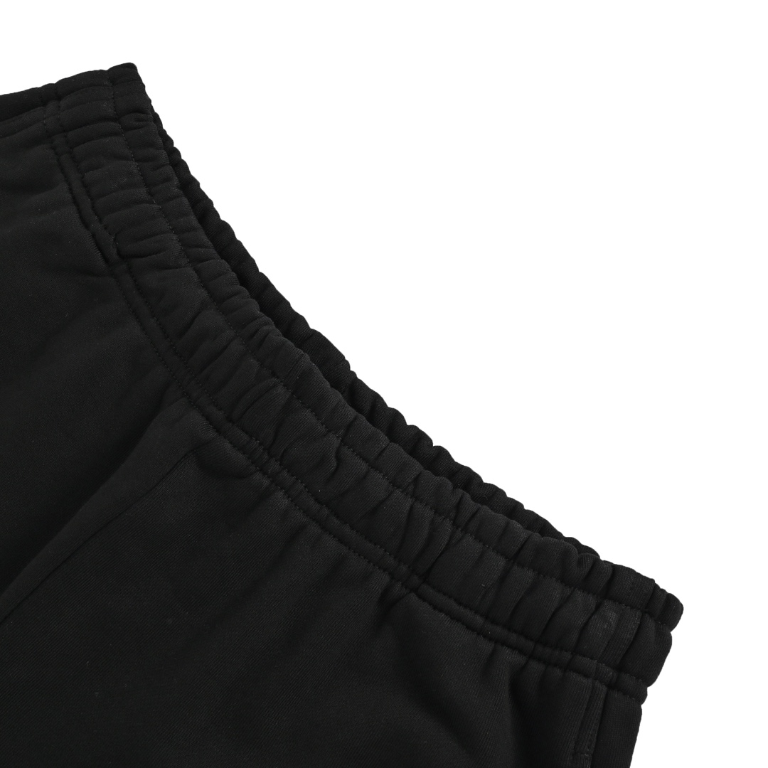 Balenciaga 24ss reverse embroidered lettering shorts