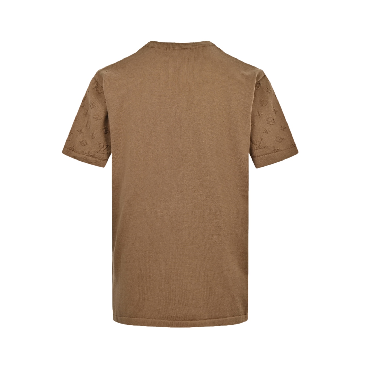 Louis Vuitton 25ss sleeve monogram jacquard knit short sleeve