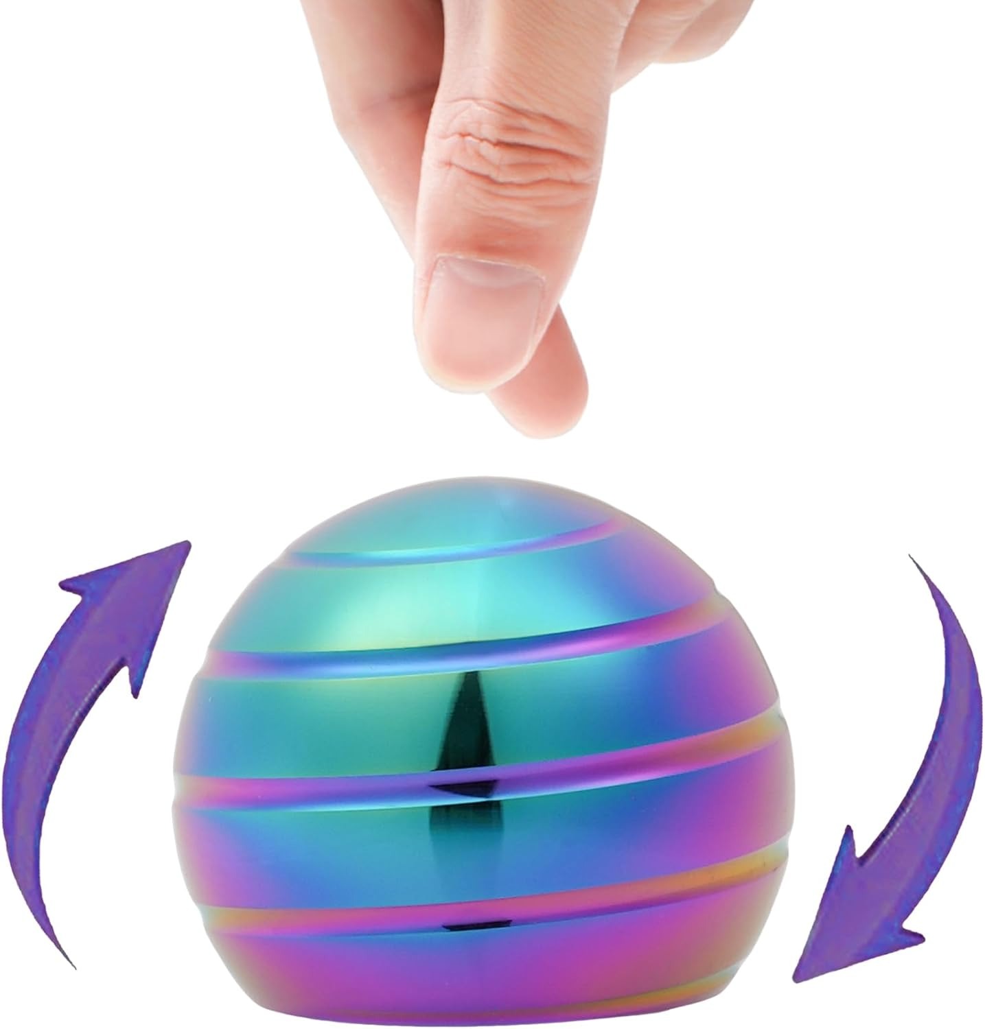 ✨Flash Sale✨Fully detachable desktop ball transport gyroscope fingertip rotating gyroscope decompression