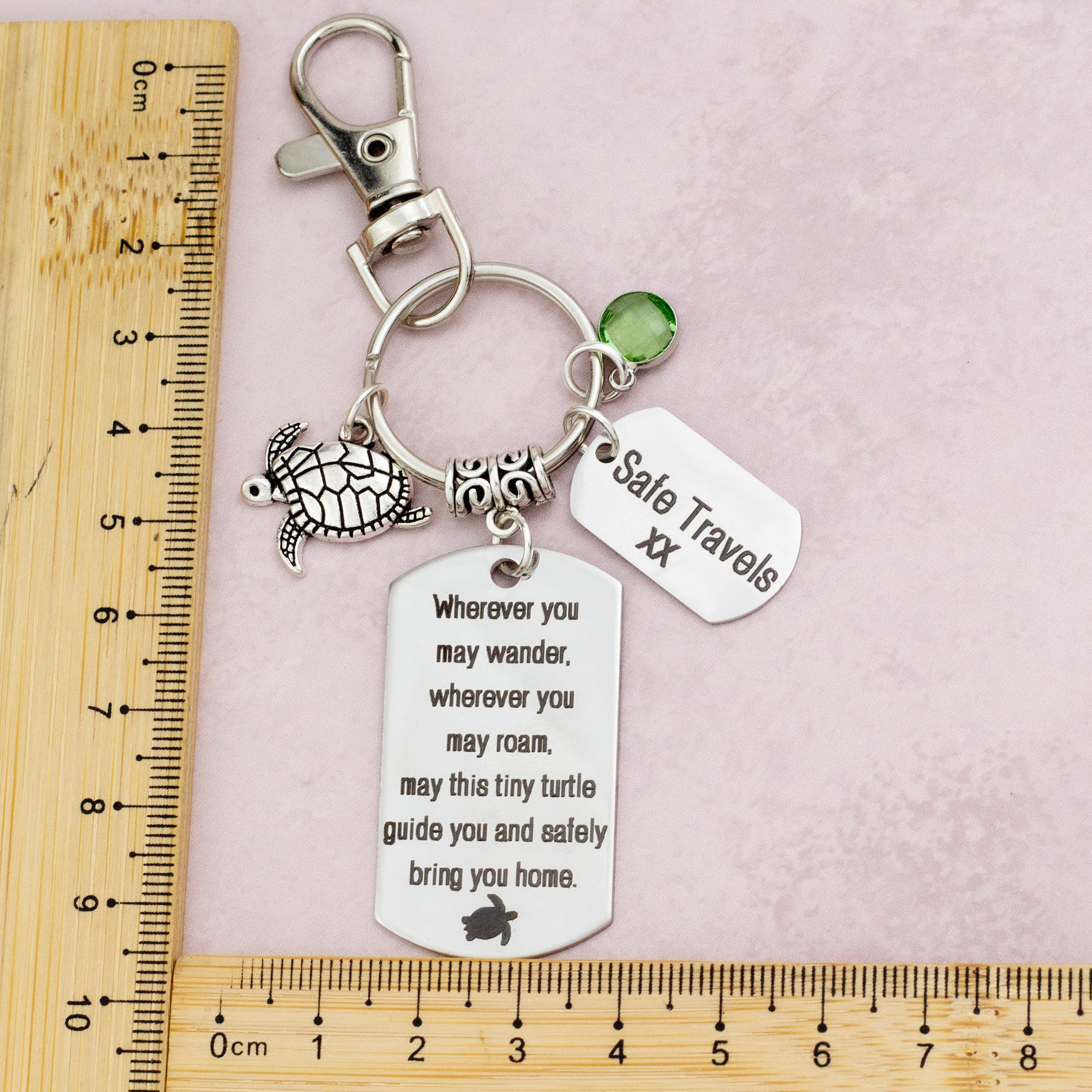 Travel Turtle Keyring | Good Luck Charm