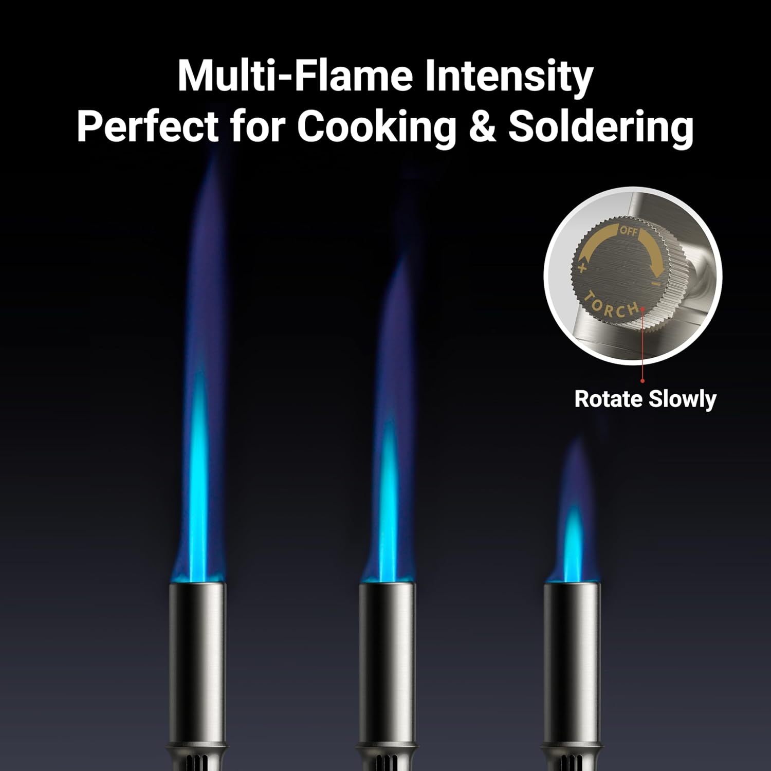 On Sale🔥Metal Butane Torch For Men’s Gift! (Fuel Not Included)
