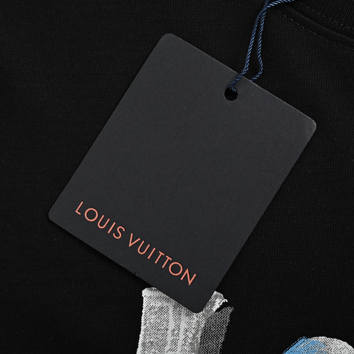 Louis Vuitton 25ss hand-painted graffiti bunny head print short sleeve