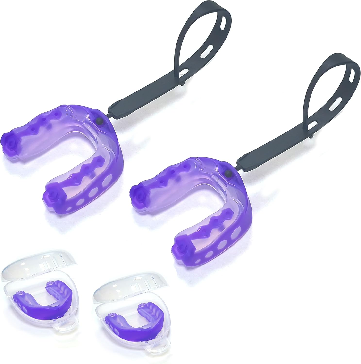 Purple Adult and Youth Football Mouth Guard