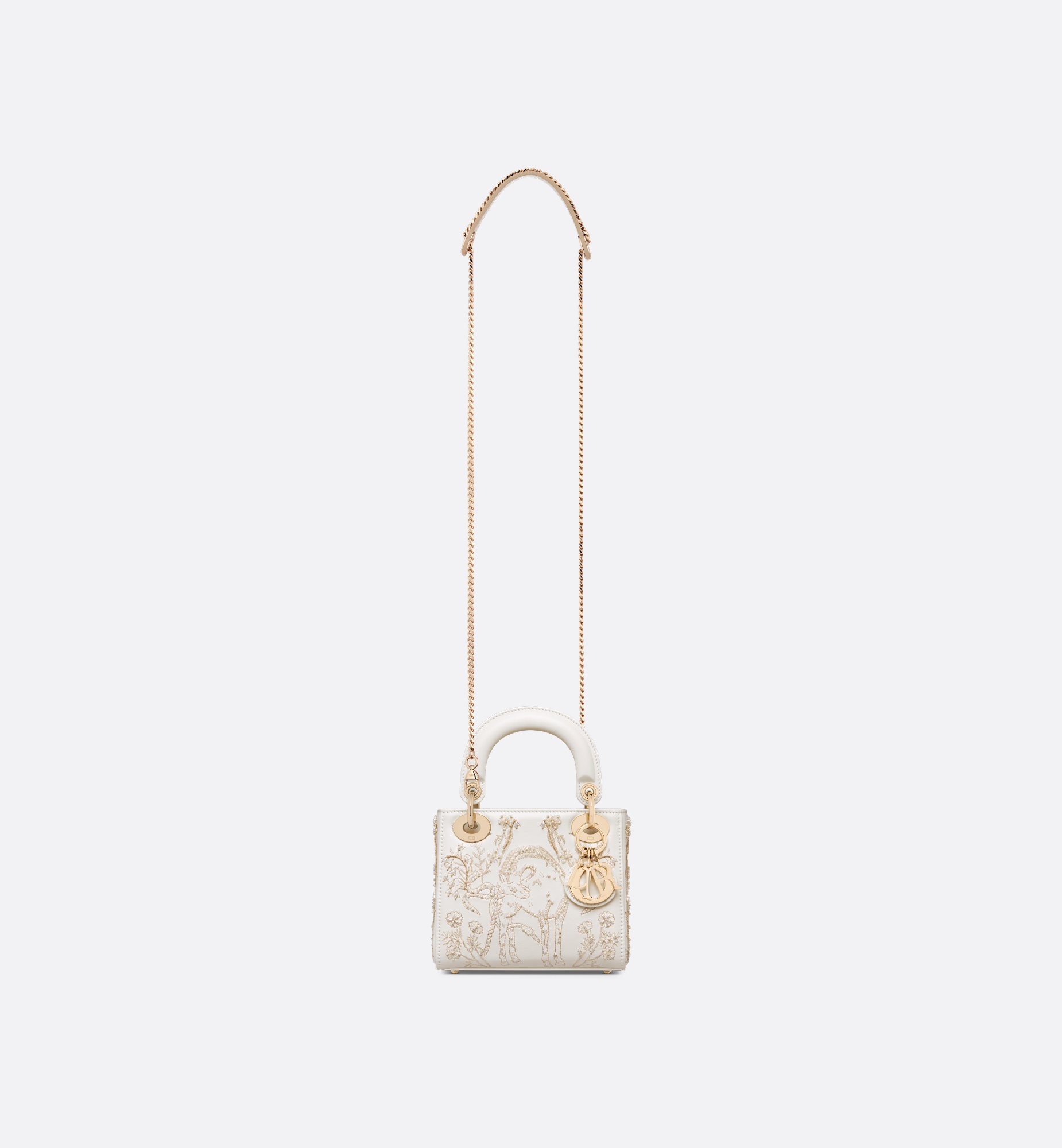 Dior Mini Lady Dior Handbag M0505OINX_M941