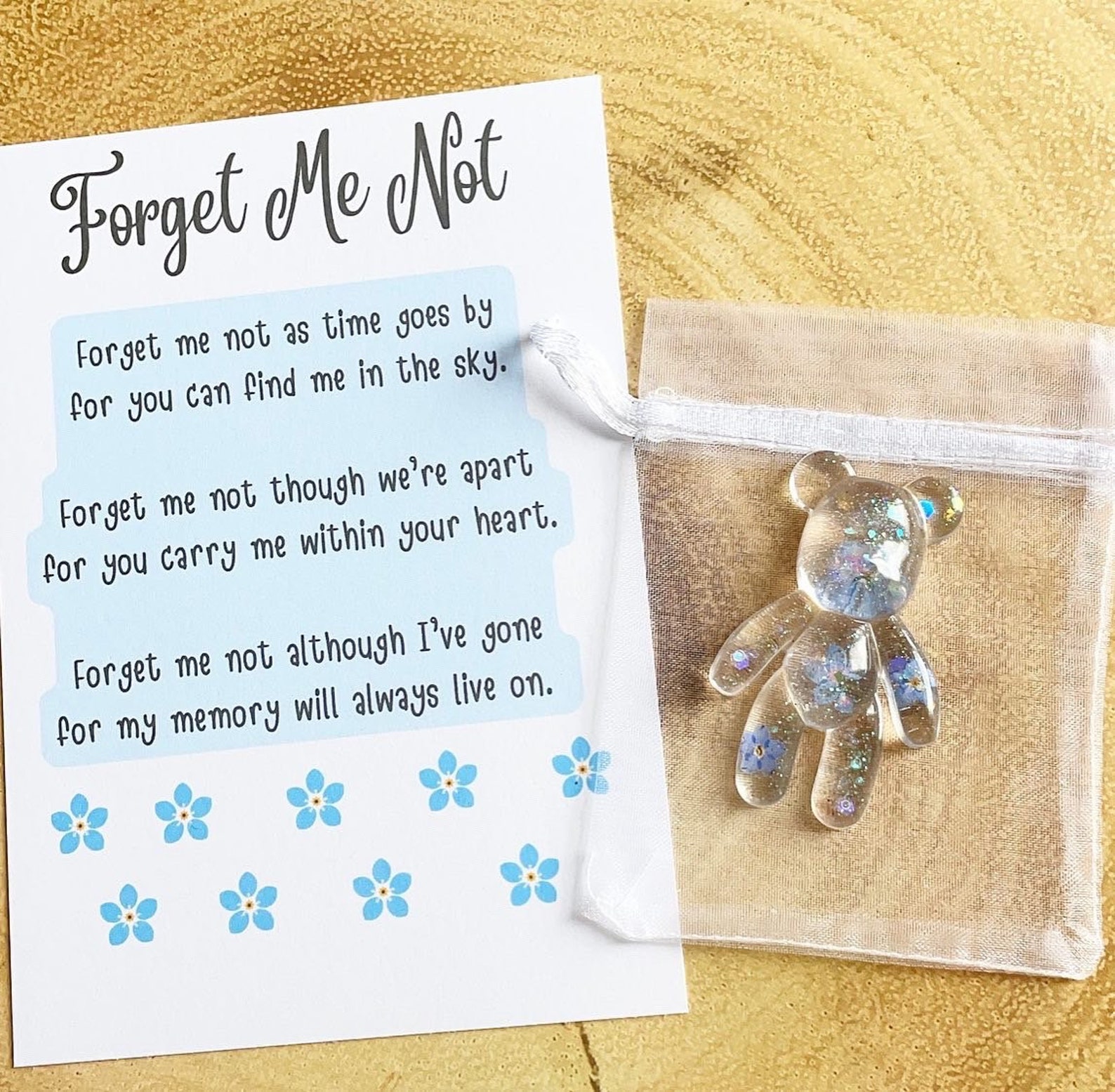 FORGET-ME-NOT Memorial Gift