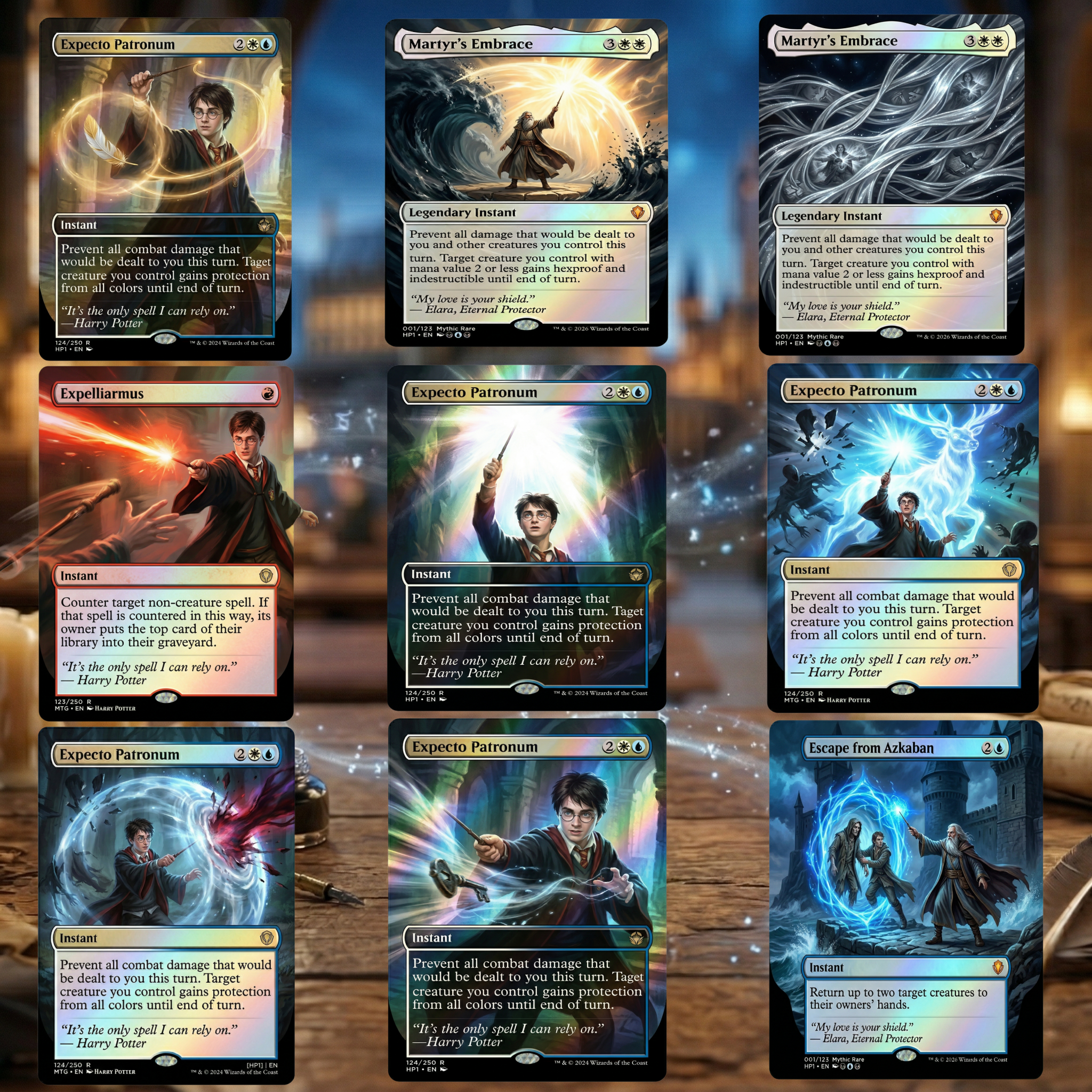 Harry Potter MTG Commander Deck - 100 Cards