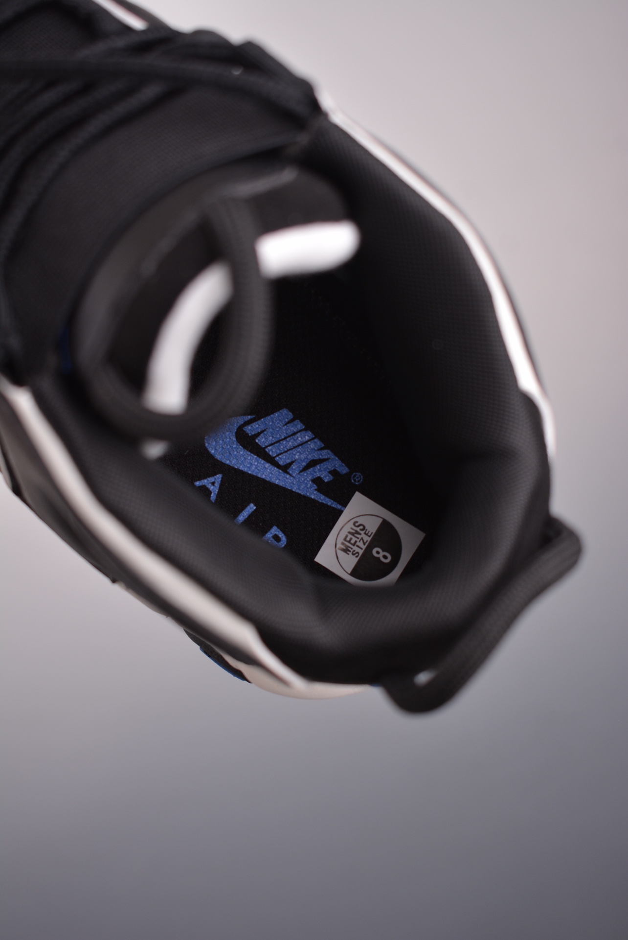 Nike Air More Uptempo Black White Blue FB8883-001