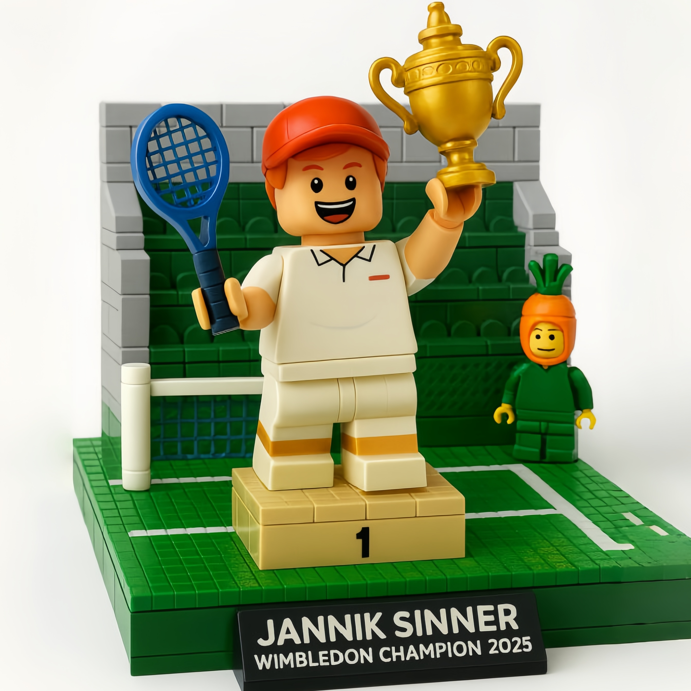 Jannik Sinner Championship Edition Block Set
