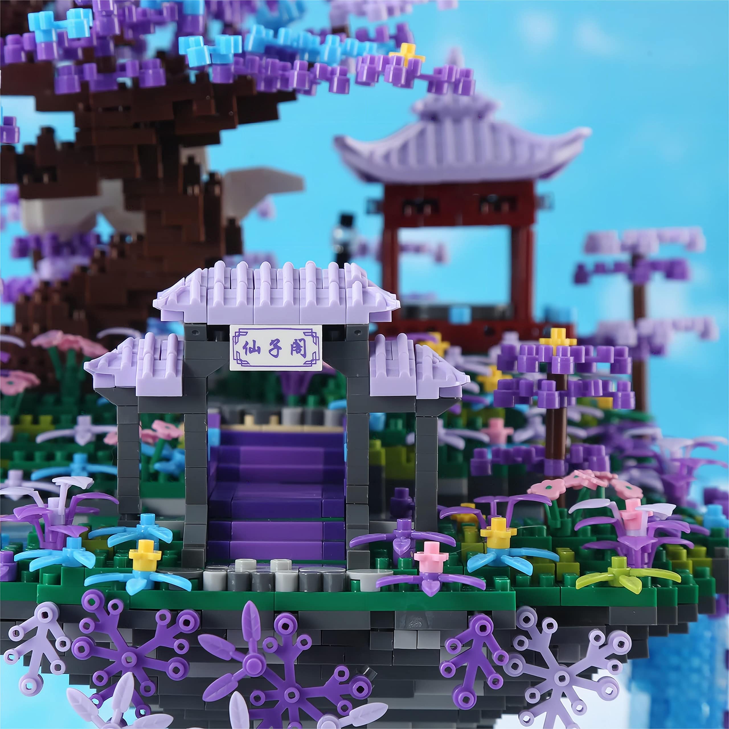🌸 Sakura Tree House Building Set – 4574 PCS