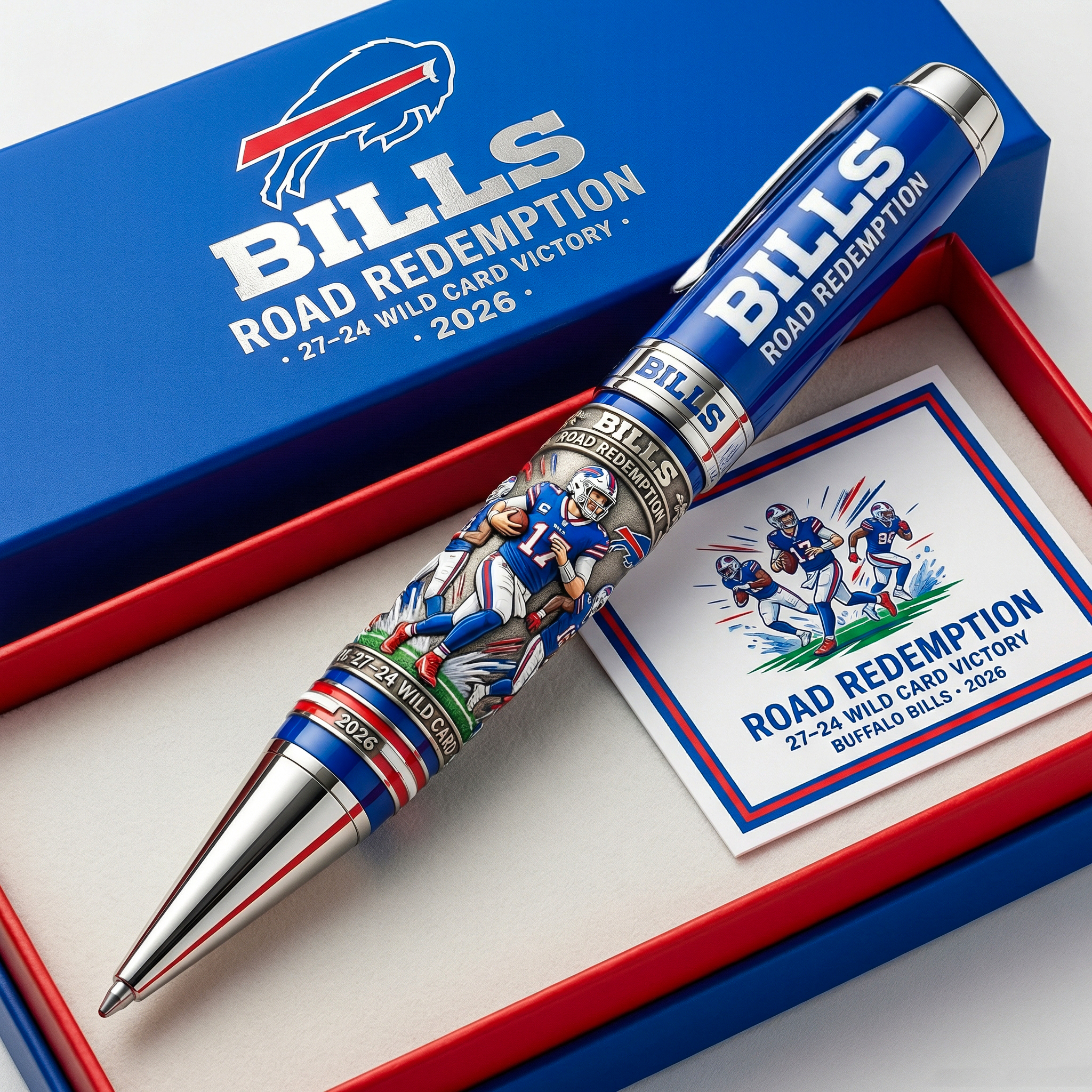 Buffalo Bills Road Redemption Commemorative Pen