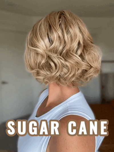 Short Layered Wig With Side Part