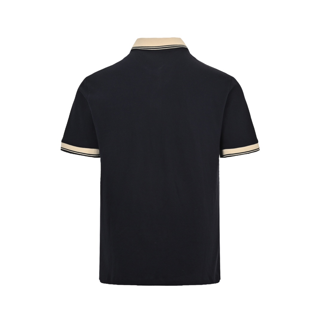 Gucci 24ss Polo short sleeve with double G embroidery on the chest
