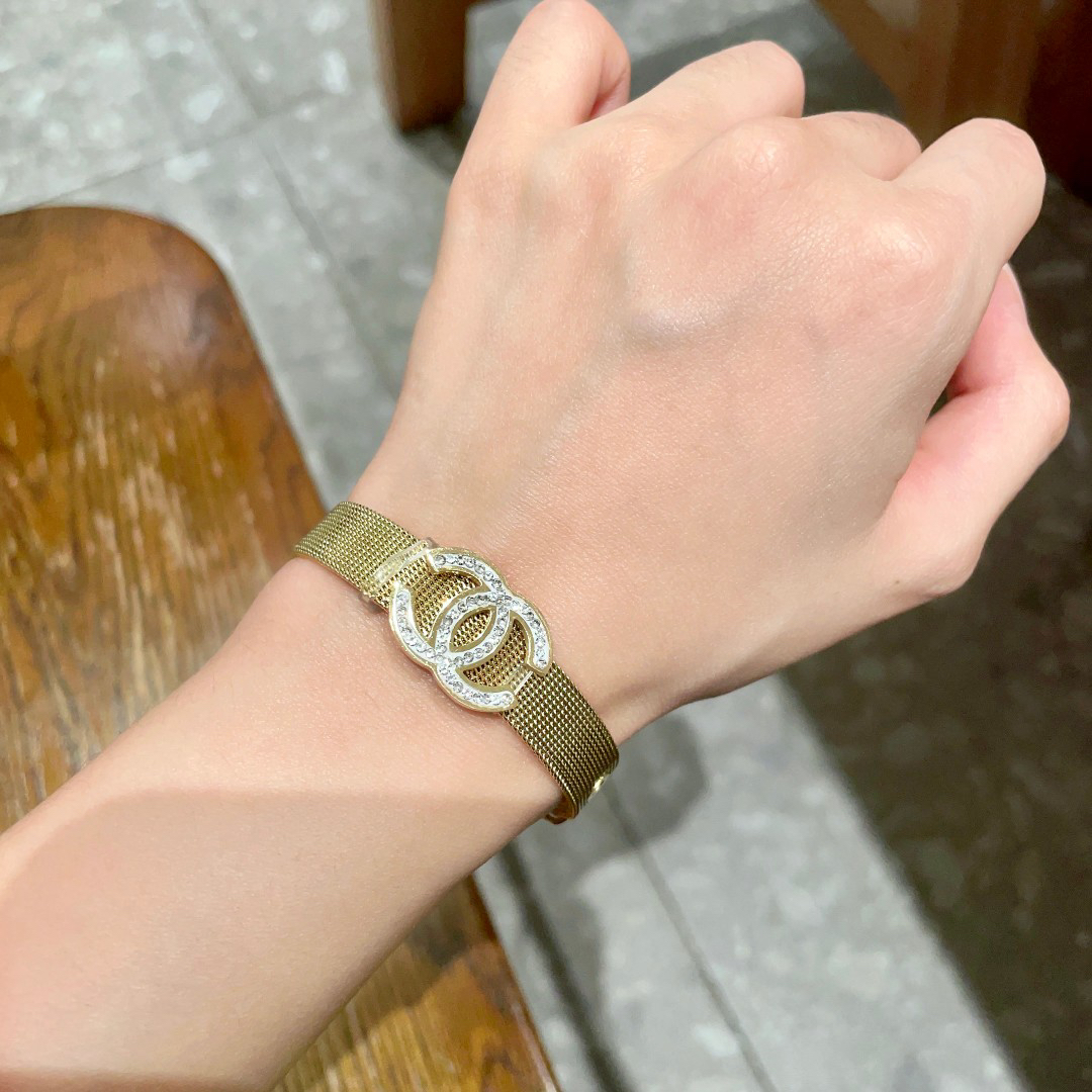 Chanel watch strap diamond bracelet