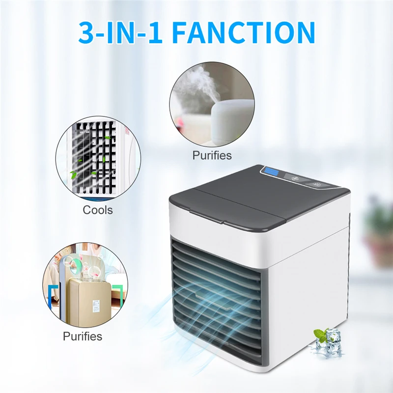 (🔥Last Day Promotion-SAVE 60% OFF)-Mini Portable Air Cooler-BUY 2 GET 10% OFF FREE SHIPPING