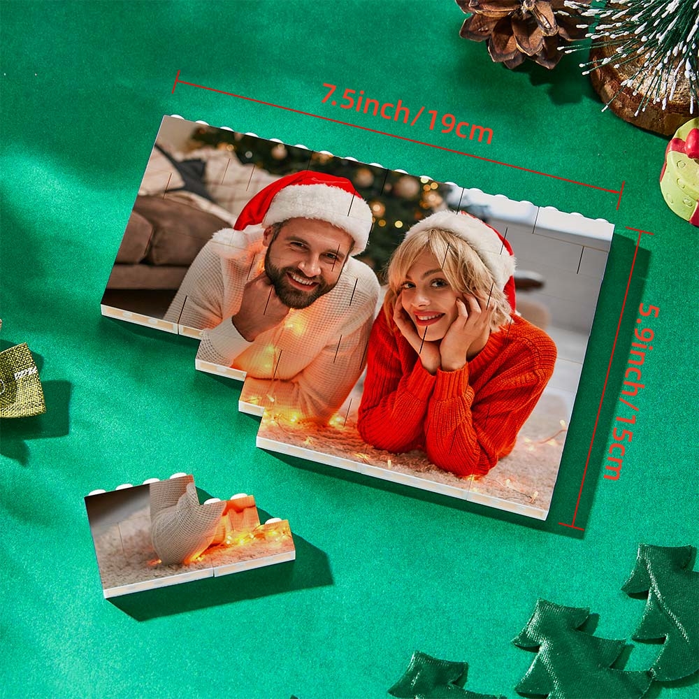 Personalised Building Brick Custom Photo Block