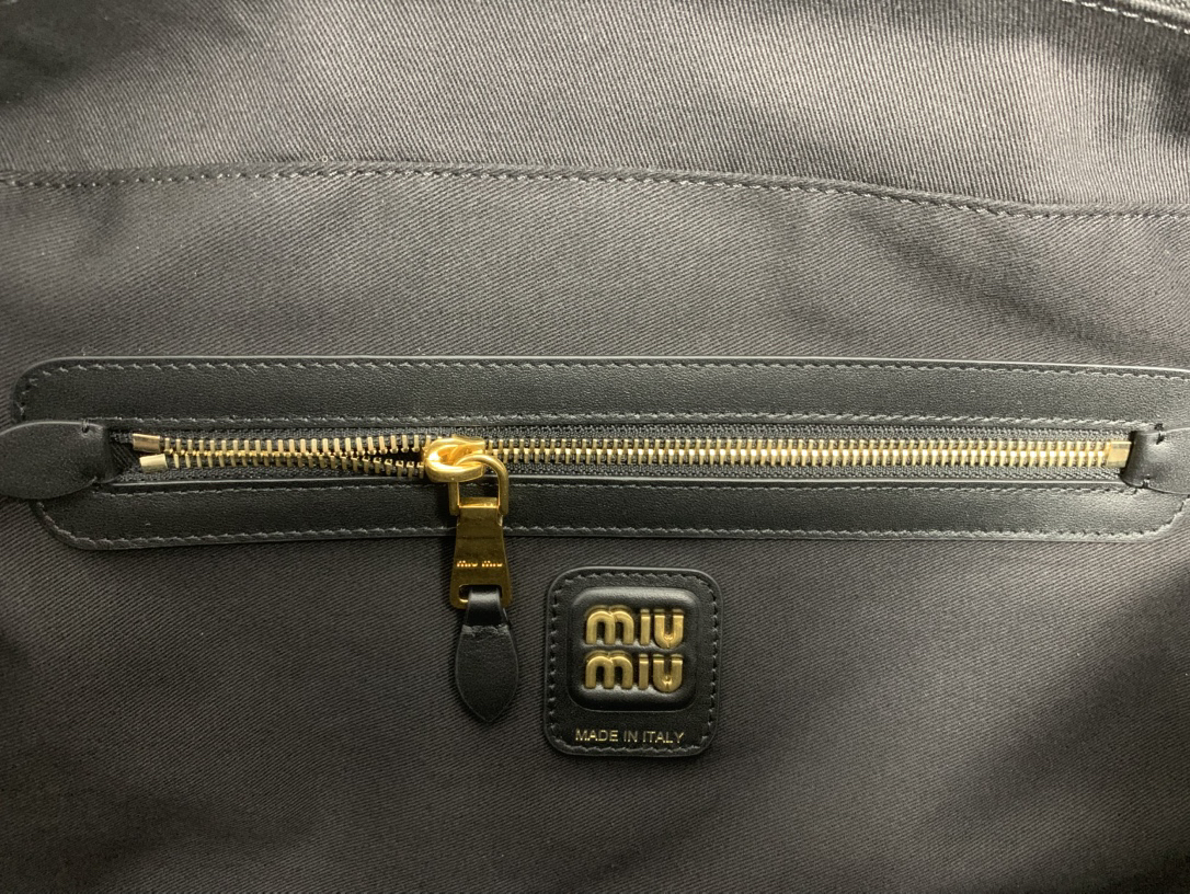 Miu Miu houndstooth briefcase 5BB117
