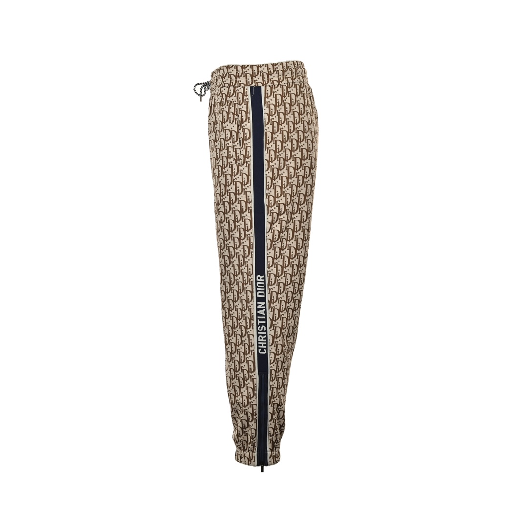 Dior 24Fw all-over jacquard side webbing trousers set