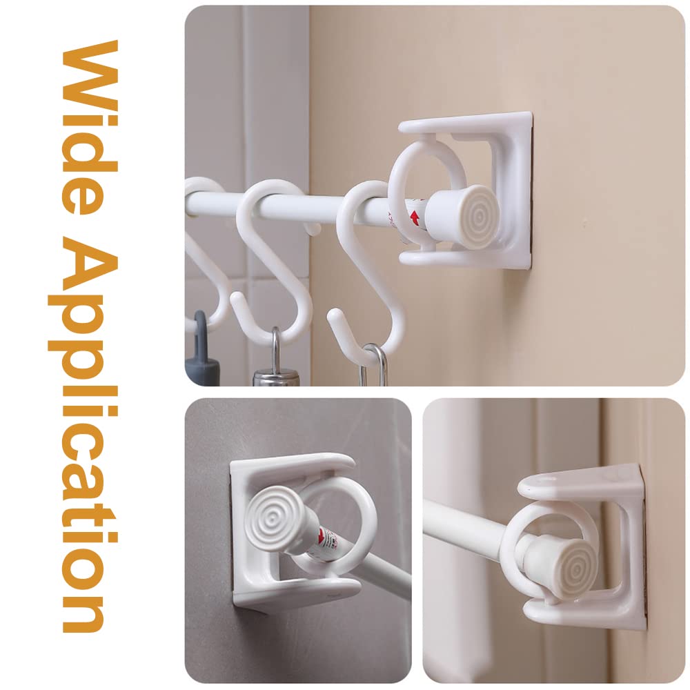 🔥 Last Day Promotion[49% OFF]-Nail-free Adjustable Swivel Rod Bracket Holders-BUY 3 SETS GET 1 SET FREE NOW