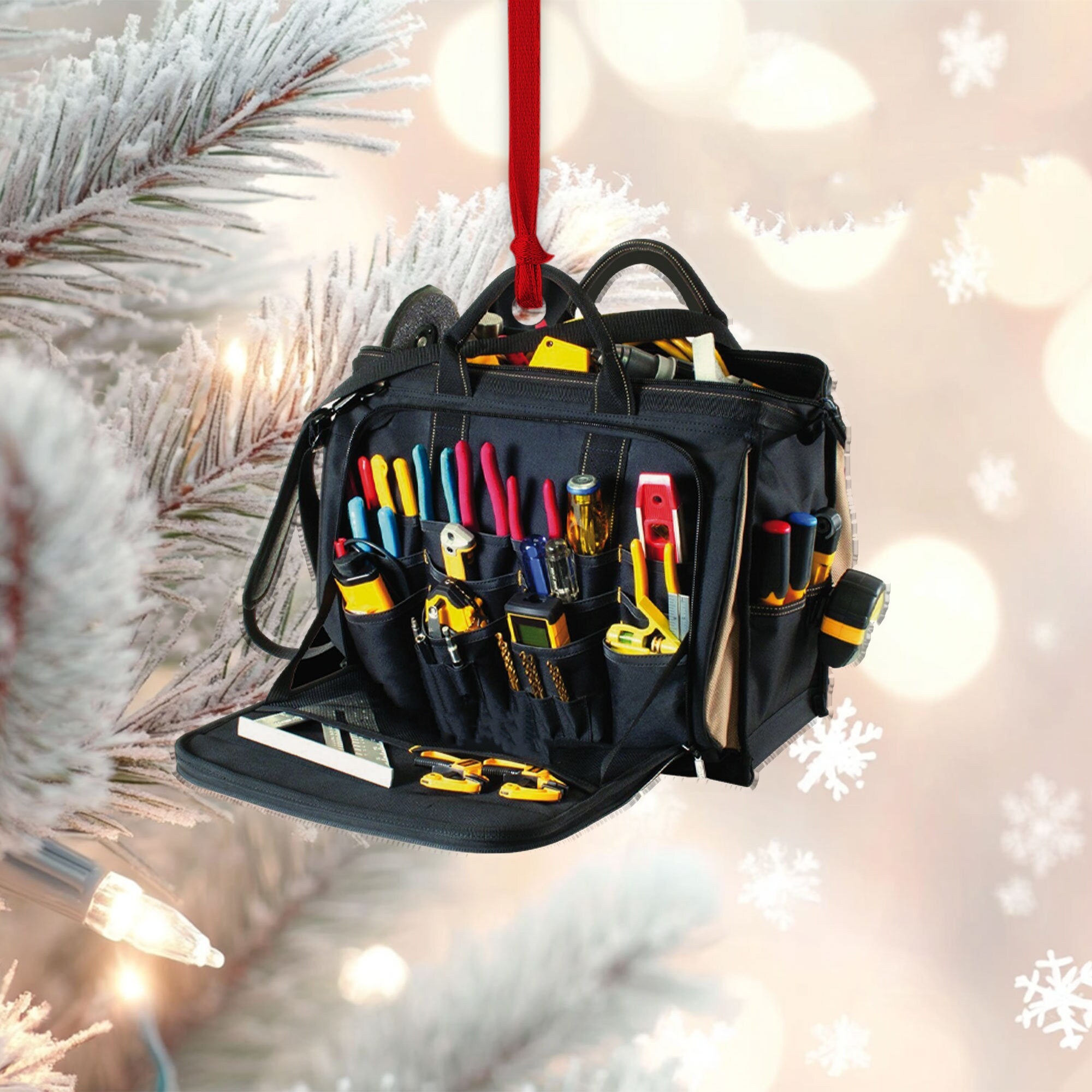 🧰Electrician Tool Bag Ornament | Worker Gift🧑‍🔧🎁