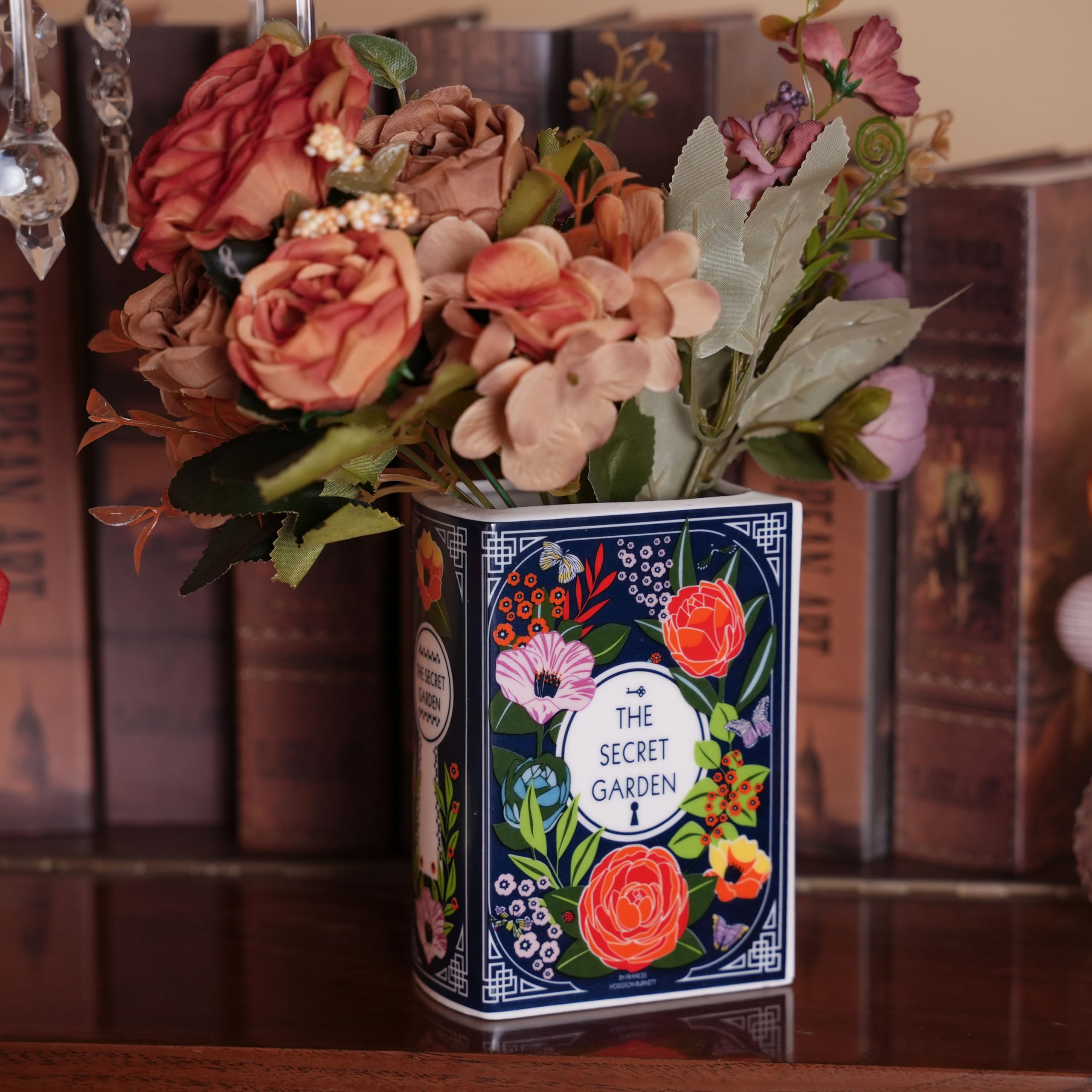 🔥ON SALE🔥Large Ceramic Book Vase🏆Top #1 Gifts and Book Vases